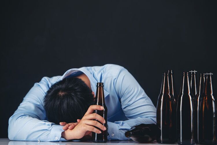 Alkoholio žala vyrams